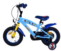 Volare Spidey Kinderfahrrad - Jungen - 12 Zoll - Blau - Zweihandbremsen