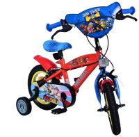 Volare Paw Patrol Kinderfahrrad - Jungen - 12 Zoll - Blau - Zwei handbremsen