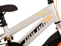 Volare Rocky Kinderfahrrad - Jungen - 12 Zoll - Grau