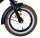 Volare Black Cruiser Kinderfahrrad - Jungen - 12 Zoll - Schwarz