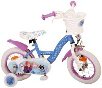 Volare Disney Frozen 2 Kinderfahrrad - Mädchen - 30 cm - Blau / Lila - 12 Zoll
