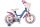 Volare Disney Frozen 2 Kinderfahrrad - Mädchen - 30 cm - Blau / Lila - 12 Zoll