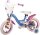 Volare Disney Frozen 2 Kinderfahrrad - Mädchen - 30 cm - Blau / Lila - 12 Zoll