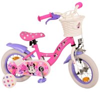 Volare Minnie Kinderfahrrad - Mädchen - 12 Zoll - Rosa