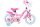 Volare Disney Princess Kinderfahrrad - Mädchen - 12 Zoll - Rosa - Zweihandbremsen