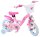 Volare Disney Princess Kinderfahrrad - Mädchen - 12 Zoll - Rosa - Zweihandbremsen