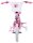 Volare Disney Princess Kinderfahrrad - Mädchen - 12 Zoll - Rosa - Zweihandbremsen