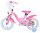 Volare Disney Princess Kinderfahrrad - Mädchen - 12 Zoll - Rosa - Zweihandbremsen