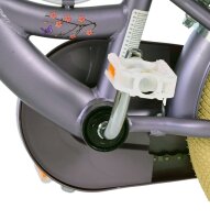 Volare Blossom Kinderfahrrad - Mädchen - 12 Zoll - Lila - Zwei Handbremsen