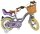 Volare Blossom Kinderfahrrad - Mädchen - 12 Zoll - Lila - Zwei Handbremsen