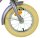 Volare Blossom Kinderfahrrad - Mädchen - 12 Zoll - Lila - Zwei Handbremsen