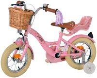 Volare Blossom Kinderfahrrad - Mädchen - 12 Zoll - Rosa
