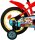 Volare Paw Patrol Kinderfahrrad - Jungen - 14 Zoll - Rot/Blau