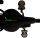 Volare Thombike Kinderfahrrad - Jungen - 14 Zoll - Schwarz Grün