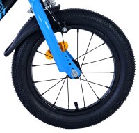 Volare Sportivo Kinderfahrrad - Jungen - 14 Zoll - Blau Schwarz