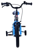 Volare Sportivo Kinderfahrrad - Jungen - 14 Zoll - Blau Schwarz