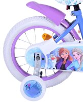 Volare Disney Frozen 2 Kinderfahrrad - Mädchen - 14 zoll- Blau / Lila