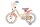 Volare Disney Stitch Kinderfahrrad - Mädchen - 14 Zoll - Creme Koralle Blau