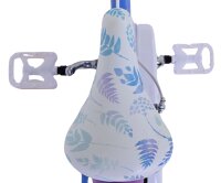 Volare Disney Frozen 2 Kinderfahrrad - Mädchen - 14 Zoll - Blau/Lila - Zweihandbremsen