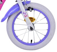 Volare Disney Minnie Kinderfahrrad - Mädchen - 14 Zoll - Rosa - Zwei Handbremsen