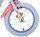 Volare Disney Stitch Kinderfahrrad - Mädchen - 14 Zoll - Creme Koralle Blau - Zweihandbremsen