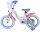 Volare Disney Stitch Kinderfahrrad - Mädchen - 14 Zoll - Creme Koralle Blau - Zweihandbremsen