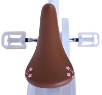 Volare Blossom Kinderfahrrad - Mädchen - 14 Zoll - Weiß