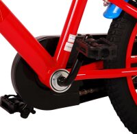 Volare Ultimate Spider-Man Kinderfahrrad - Jungen - 16 Zoll - Blau/Rot - Zwei Handbremsen
