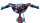 Volare Ultimate Spider-Man Kinderfahrrad - Jungen - 16 Zoll - Blau/Rot - Zwei Handbremsen