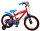 Volare Ultimate Spider-Man Kinderfahrrad - Jungen - 16 Zoll - Blau/Rot - Zwei Handbremsen