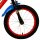 Volare Ultimate Spider-Man Kinderfahrrad - Jungen - 16 Zoll - Blau/Rot - Zwei Handbremsen