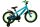 Volare Rocky Kinderfahrrad - Jungen - 16 Zoll - Grün