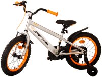 Volare Rocky Kinderfahrrad - Jungen - 16 Zoll - Grau