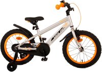 Volare Rocky Kinderfahrrad - Jungen - 16 Zoll - Grau