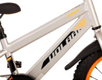 Volare Rocky Kinderfahrrad - Jungen - 16 Zoll - Grau