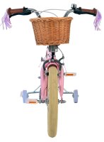 Volare Blossom Kinderfahrrad - Mädchen - 16 Zoll - Rosa - Zweihandbremsen