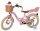 Volare Blossom Kinderfahrrad - Mädchen - 16 Zoll - Rosa - Zweihandbremsen