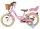 Volare Blossom Kinderfahrrad - Mädchen - 16 Zoll - Rosa - Zweihandbremsen