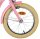 Volare Blossom Kinderfahrrad - Mädchen - 16 Zoll - Rosa - Zweihandbremsen