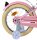 Volare Blossom Kinderfahrrad - Mädchen - 16 Zoll - Rosa - Zweihandbremsen