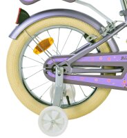 Volare Blossom Kinderfahrrad - Mädchen - 16 Zoll - Lila - Zweihandbremsen