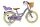 Volare Blossom Kinderfahrrad - Mädchen - 16 Zoll - Lila