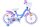 Volare Disney Frozen 2 Kinderfahrrad - Mädchen - 16 Zoll - Blau / Lila