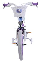 Disney Frozen 2 Kinderfahrrad - Mädchen - 16 Zoll - Blau/Lila - Zweihandbremsen