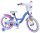 Disney Frozen 2 Kinderfahrrad - Mädchen - 16 Zoll - Blau/Lila - Zweihandbremsen