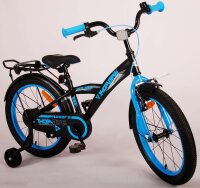 Volare Thombike Kinderfahrrad - Jungen - 18 Zoll - Schwarz Blau