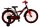 Volare Thombike Kinderfahrrad - Jungen - 18 Zoll - Schwarz Rot