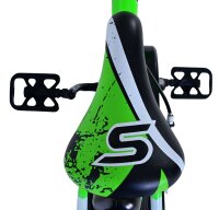 Volare Sportivo Kinderfahrrad - Jungen - 18 Zoll - Grün Schwarz - Zweihandbremsen