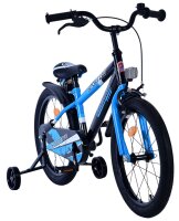 Volare Sportivo Kinderfahrrad - Jungen - 18 Zoll - Blau Schwarz