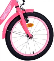 Volare Ashley Kinderfahrrad - Mädchen - 18 Zoll - Rosa/Rot
